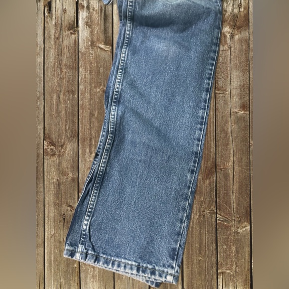 Wrangler “ George Strait“ Cowboy Cut Collection Blue Jeans - Picture 11 of 13